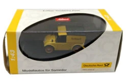 Schuco 010496 Hanomag Kommissbrot "Reichspost" Gelb Maßstab 1:43 Modellauto (NOS) -Spielwarenladen 010496 2 Hanomag Kommissbrot Reichspost gelb