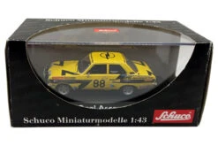 NOS! Schuco 02655 Opel Ascona A Rallye #88 Gelb Maßstab 1:43 Modellauto -Spielwarenladen 02655 2 Opel Ascona A Rallye 88 gelb