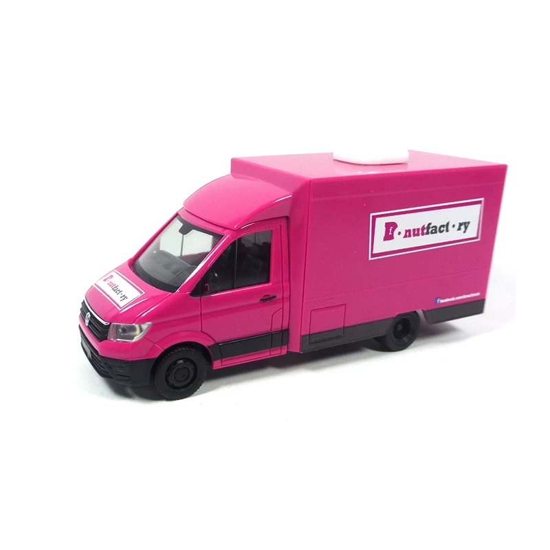 Herpa 095990 VW Crafter Foodtruck "Donutfactory" Pink Maßstab 1:87 Modellauto 3 Herpa 095990 VW Crafter Foodtruck "Donutfactory" Pink Maßstab 1:87 Modellauto