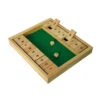 Bartl 100242 Klappenspiel Für Zwei! "Shut The Box" Würfelspiel 27x24 Cm Aus Holz! -Spielwarenladen 100242 Klappspiel 2