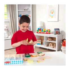 Melissa & Doug 10513 Sandwich-Set Spielset Holz -Spielwarenladen 10513 3 Sandwich Set