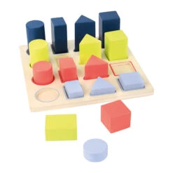 Legler 11100 Steckpuzzle Geometrie "Educate" Holz