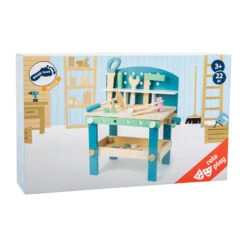 Legler 11376 Werkbank "Nordic" Kompakt Holz -Spielwarenladen 11376 4 Werkbank Nordic