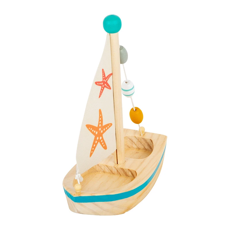 Legler 11658 Segelboot "Seestern" Wasserspielzeug 4 Legler 11658 Segelboot "Seestern" Wasserspielzeug – Bild 2