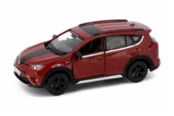 Tiny #117 Toyota RAV4 Rot Metallic (RHD) Maßstab 1:64 Modellauto