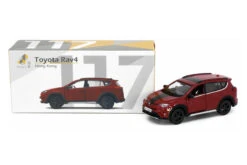 Tiny #117 Toyota RAV4 Rot Metallic (RHD) Maßstab 1:64 Modellauto -Spielwarenladen 117 3 Toyota RAV4 rot metallic