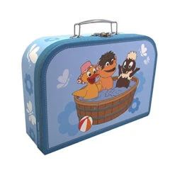 Trötsch 16542 Kinderkoffer "Pittiplatsch In Der Badewanne" Blau