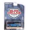 Chase Car! Greenlight 35180-D Chevrolet C20 Custom Deluxe Blau Metallic/grün - Blue Collar Maßstab 1 -Spielwarenladen 20230703 152940