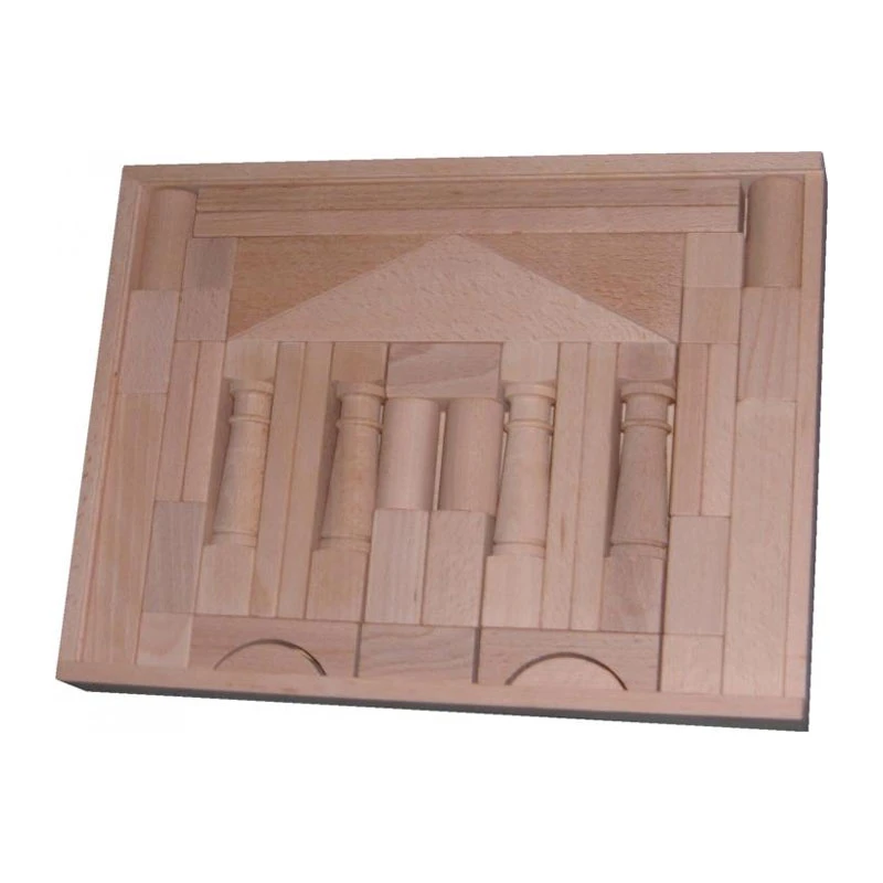 Ebert 207023 Baukasten "Domizil 2" Naturfarben 41 Teile Erzgebirge 4 Ebert 207023 Baukasten "Domizil 2" Naturfarben 41 Teile Erzgebirge – Bild 2