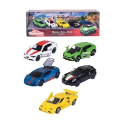 Majorette 212053178 Geschenkset "Dream Cars Italy" Modellautos 5er Pack Maßstab 1:64