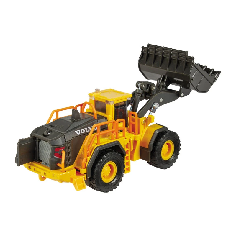 Majorette 213723001 Volvo L350H Radlader Orange Licht+Sound Maßstab Ca. 1:50 4 Majorette 213723001 Volvo L350H Radlader Orange Licht+Sound Maßstab Ca. 1:50 – Bild 2