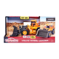 Majorette 213723001 Volvo L350H Radlader Orange Licht+Sound Maßstab Ca. 1:50 7 Majorette 213723001 Volvo L350H Radlader Orange Licht+Sound Maßstab Ca. 1:50 -Spielwarenladen 213723001 3 Volvo L350H Radlader orange