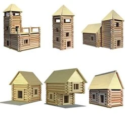 Titelseite 22 Walachia W21 "Vario XL" 184-teilig Holzbaukasten Haus