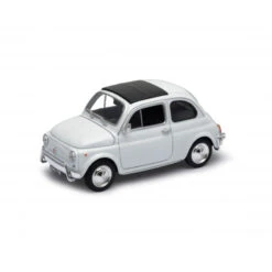 Welly 22515 Fiat 500 Weiss 1957 Maßstab 1:24 Modellauto