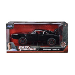 Jada 253203011 Dom's Dodge Charger R/T Offroad Schwarz - Fast & Furious Maßstab 1:24 Modellauto -Spielwarenladen 253203011 2 Dom s Dodge Charger RT Offroad schwarz