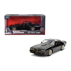 Jada 253203041 Pontiac Firebird 1977 Schwarz Maßstab 1:24 Modellauto