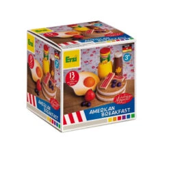 Erzi 28150 American Breakfast Set Für Kaufladen Und Kinderküche -Spielwarenladen 28150 2 American Breakfast Set