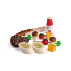 Erzi 28199 Grill-Party-Set Für Kinderküche Holz -Spielwarenladen 28199 2 Grillparty Set