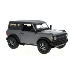 Maisto 31530 Ford Bronco Badlands Dunkelgrau Metallic/schwarz Matt 2021 Maßstab 1:24 Modellauto