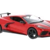 Maisto 31534 Chevrolet Corvette Stingray (C8) Rot 2020 Maßstab 1:24 Modellauto -Spielwarenladen 31534 Chevrolet Corvette Stingray C8 rot