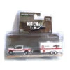 Greenlight 32190-D Chevrolet Silverado Und Car Trailer Hitch & Tow 19 Maßstab 1:64 Modellauto -Spielwarenladen 32190 D Chevy Silverado Car Trailer weiss