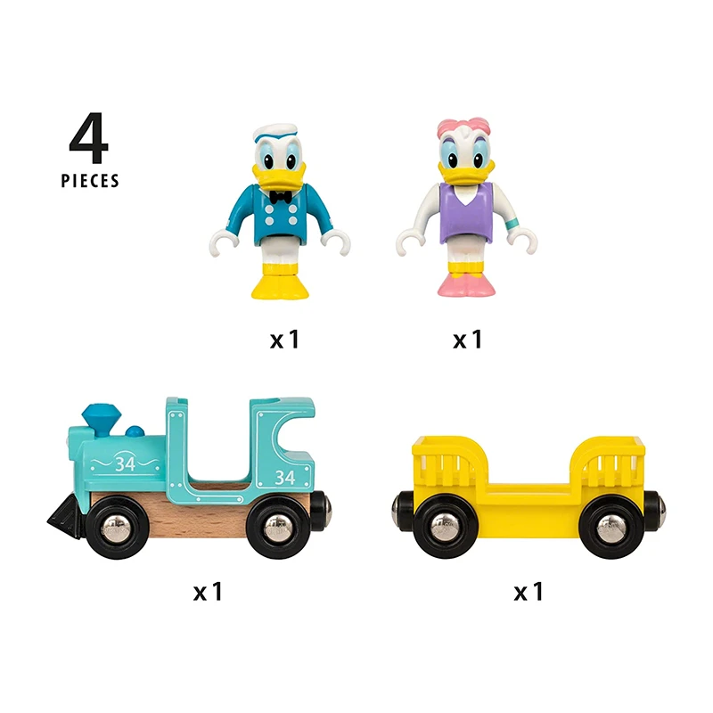 Brio 32260 "Donald & Daisy Duck" Zug Für Holzeisenbahn 5 Brio 32260 "Donald & Daisy Duck" Zug Für Holzeisenbahn – Bild 3