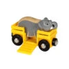 Brio 33969 Tierwaggon Mit Elefant Für Holzeisebahn 1 Brio 33969 Tierwaggon Mit Elefant Für Holzeisebahn -Spielwarenladen 33969 1 Tierwaggon Elefant