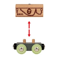 Brio 33986 Geisterzug "Glow In The Dark" Für Holzeisenbahn -Spielwarenladen 33986 3 Geisterzug