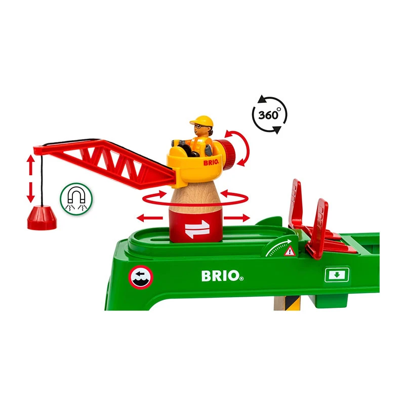 Brio 33996 Verlade-Terminal Für Holzschienenbahn 4 Brio 33996 Verlade-Terminal Für Holzschienenbahn – Bild 2