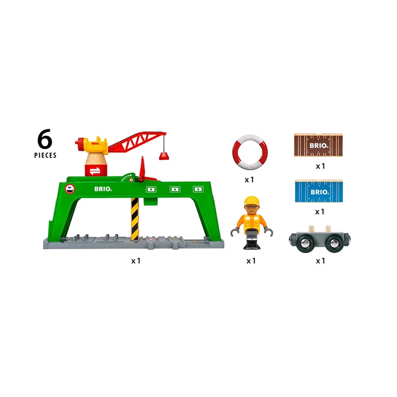 Brio 33996 Verlade-Terminal Für Holzschienenbahn 8 Brio 33996 Verlade-Terminal Für Holzschienenbahn – Bild 6