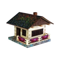 Walachia W34 "Alpenhütte" Chalet 103 Teile! Modellbaukasten 1:32 Holz