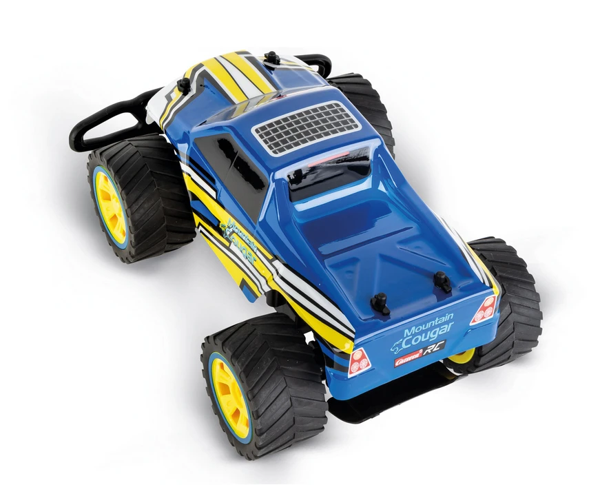 Carrera 370180018 Mountain Cougar Blau/gelb/weiss R/C Fahrzeug 4 Carrera 370180018 Mountain Cougar Blau/gelb/weiss R/C Fahrzeug – Bild 2