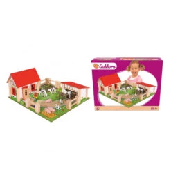 Eichhorn 4304 Kleiner Bauernhof Mit Viel Zubehör Holz