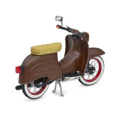Schuco 450663600 Simson Schwalbe KR51/1 "Custom II" Braun Matt - Limitiert- Maßstab 1:10 Moped -Spielwarenladen 450663600 2 Simson Schwalbe KR51 1 Custom II braun matt