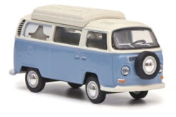 Schuco 452030400 VW T2 Campingbus Hellblau/weiss Maßstab 1:64 Modellauto -Spielwarenladen 452030400 3 VW T2 Campingbus hellblau weiss