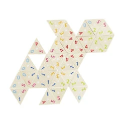 Goki 56894 Gesellschaftsspiel "Tri Domino" Holz