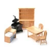 Dolls House 5966 Traditionelle Küche (6-teilig) 1:12 Für Puppenhaus -Spielwarenladen 5966 Traditional K che