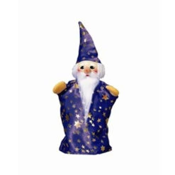 Kersa 60700 Handpuppe "Merlin" Für Puppentheater Holzkopf
