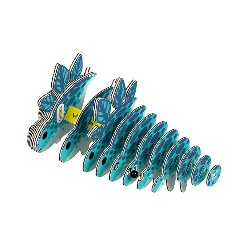 EUGY 650007 Bastelset 3D-Tierfigur "Stegosaurus" Carletto 4 EUGY 650007 Bastelset 3D-Tierfigur "Stegosaurus" Carletto – Bild 2