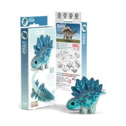 EUGY 650007 Bastelset 3D-Tierfigur "Stegosaurus" Carletto 7 EUGY 650007 Bastelset 3D-Tierfigur "Stegosaurus" Carletto -Spielwarenladen 650007 3 Bastelset 3D Stegosaurus