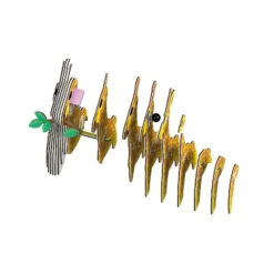 EUGY 650009 Bastelset 3D-Tierfigur "Giraffe" Carletto -Spielwarenladen 650009 2 Bastelset 3D Tierfigur Giraffe