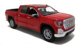 Motormax 79361 GMC Sierra 1500 SLT Crew Cab Rot 2019 Maßstab 1:27 Modellauto