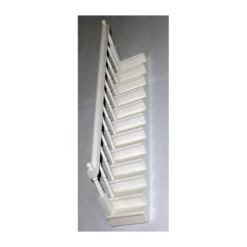 Creal 798361 Treppe Mit Geländer Weiss Maßstab 1:12 Für Puppenhaus