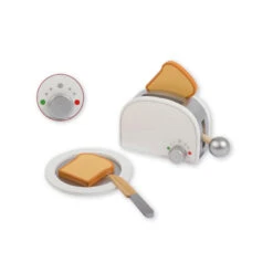 Joueco 80056 Toaster Für Kinderküche Aus Holz
