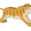 Holztiger 80135 Tiger Laufend Holztier Goki -Spielwarenladen 80135 Tiger laufend