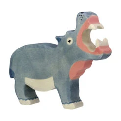 Holztiger 80160 Nilpferd Groß Holztier Goki