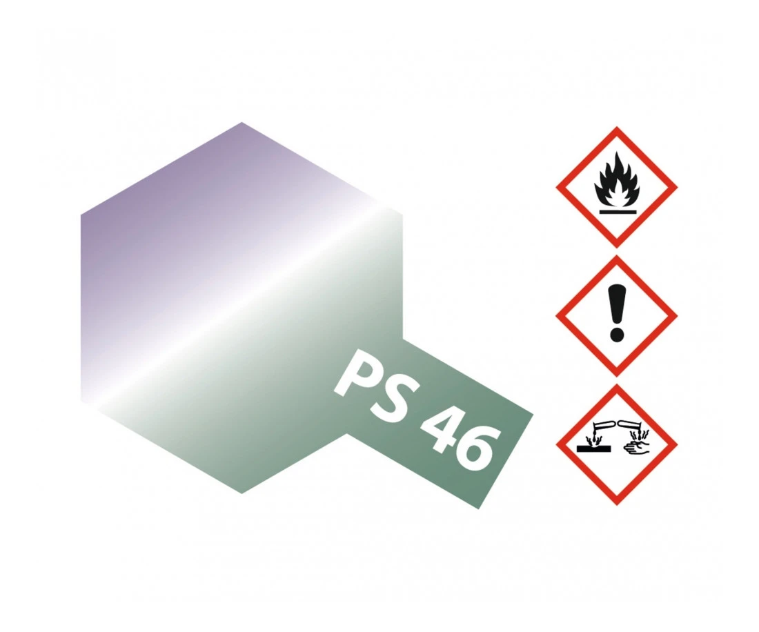 Tamiya 86046 Farbe PS-46 Grün-violett Schillernd Polycarbonat Lexan Sprayfarbe 100ml 4 Tamiya 86046 Farbe PS-46 Grün-violett Schillernd Polycarbonat Lexan Sprayfarbe 100ml – Bild 2