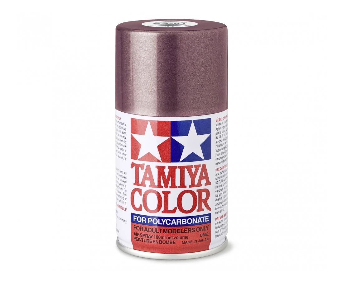 Tamiya 86047 Farbe PS-47 Rosarot-Gold Schillernd Polycarbonat Lexan Sprayfarbe 100ml 3 Tamiya 86047 Farbe PS-47 Rosarot-Gold Schillernd Polycarbonat Lexan Sprayfarbe 100ml