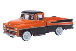 Oxford 87DP57004 Dodge D100 Sweptside Pickup Orange/schwarz 1957 Maßstab 1:87 Modellauto