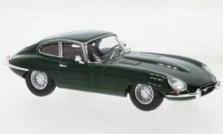 IXO Models CLC485 Jaguar E-Type Dunkelgrün (LHD) 1963 Maßstab 1:43 Modellauto
